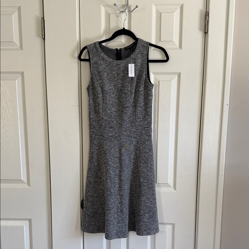 New Banana Republic Heather Gray Knit Dress